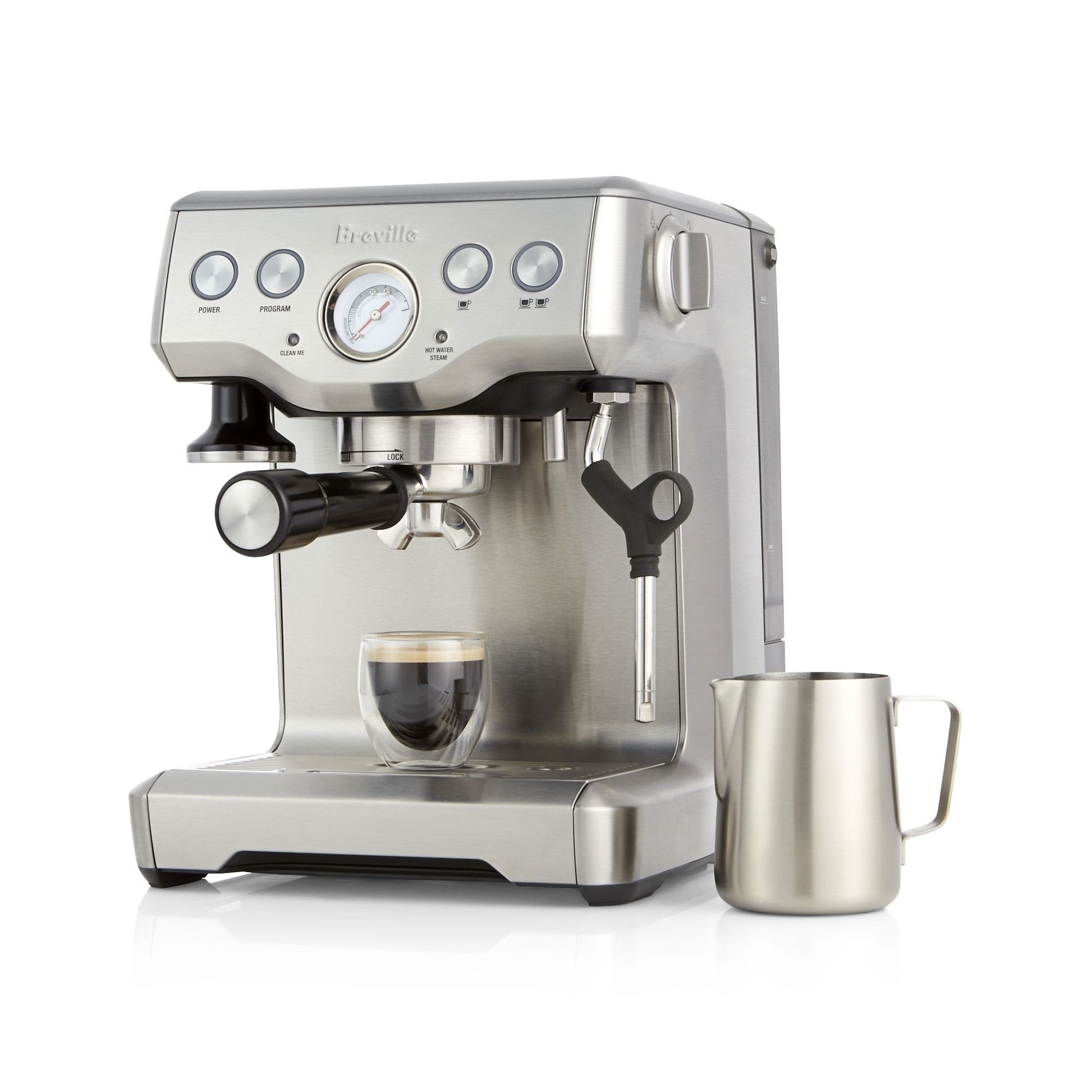 Breville Infuser Espresso Machine,61 ounces, Brushed Stainless Steel, BES840XL
